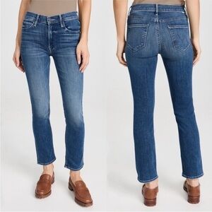 MOTHER The Mid Rise Dazzler Ankle Wish On A Star Jeans